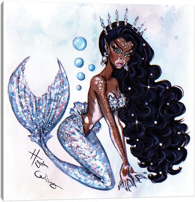Sea Siren II Canvas Art Print - Hayden Williams