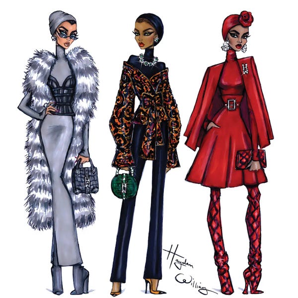 Fashion Illustrations: Modest Fashion by Hayden Williams