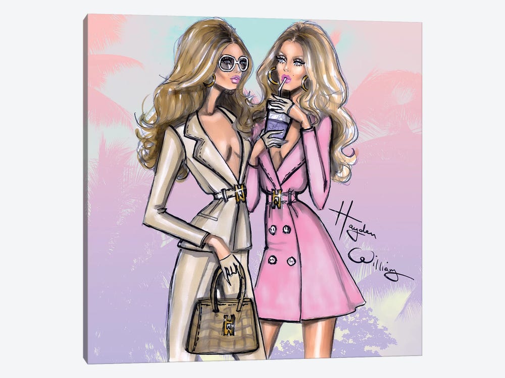 Power Of Two by Hayden Williams 1-piece Canvas Print