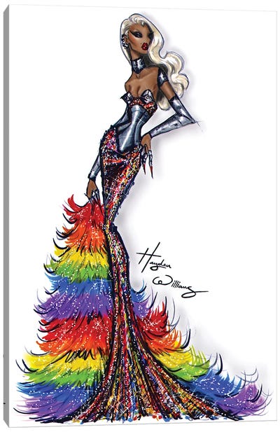 Pride 2021 Canvas Art Print - LGBTQ+ Art