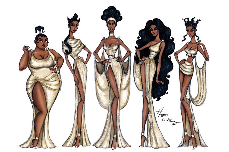 The Muses by Hayden Williams wall art