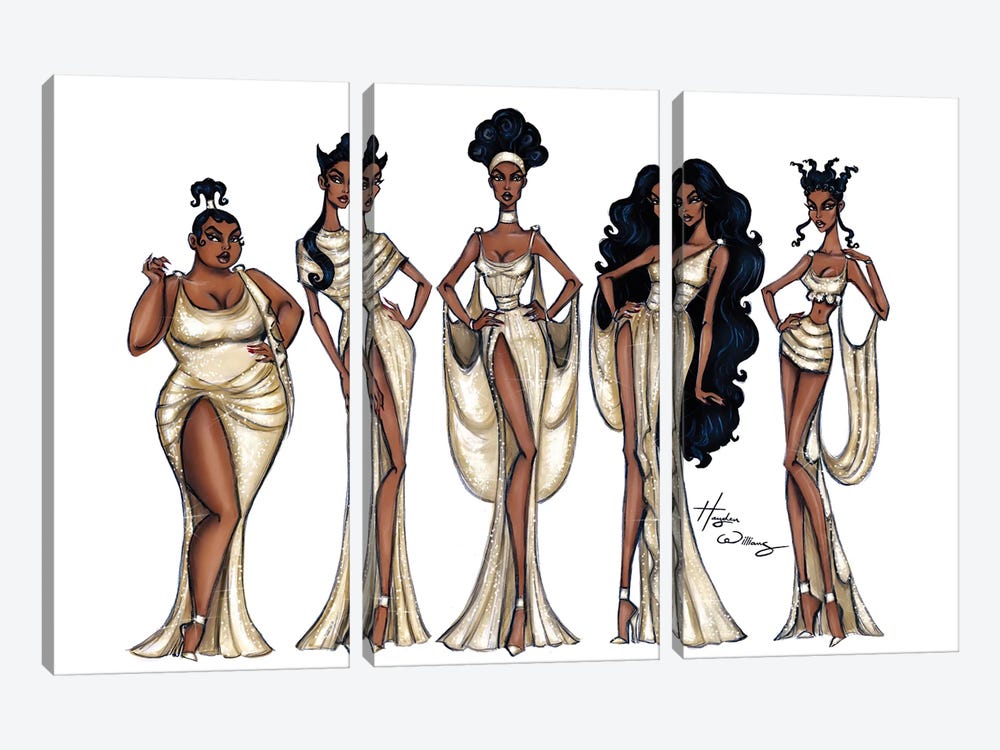 The Muses by Hayden Williams 3-piece Art Print
