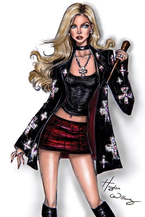 Buffy The Vampire Slayer by Hayden Williams wall art