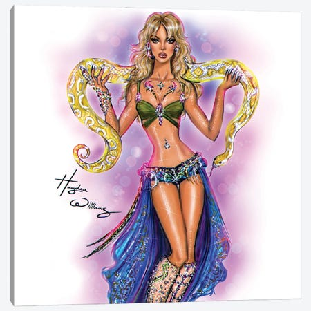 Britney Canvas Print #HWI170} by Hayden Williams Canvas Wall Art