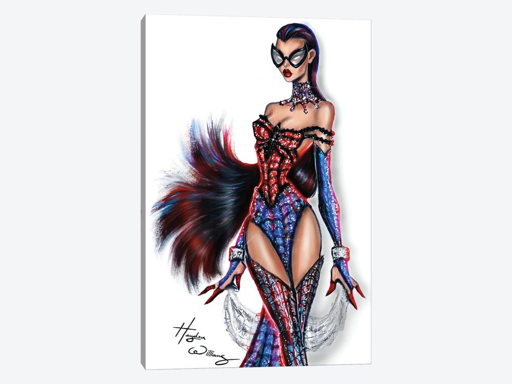 Spider-Woman by Hayden Williams 1-piece Canvas Artwork