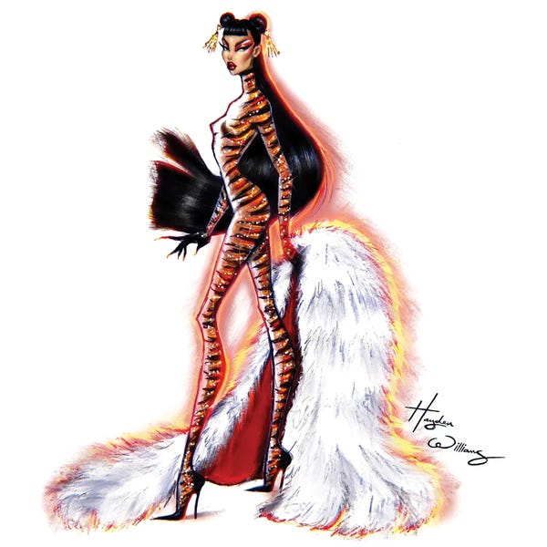 Chinese Décor: Lunar New Year 2022 - Year Of The Tiger by Hayden Williams