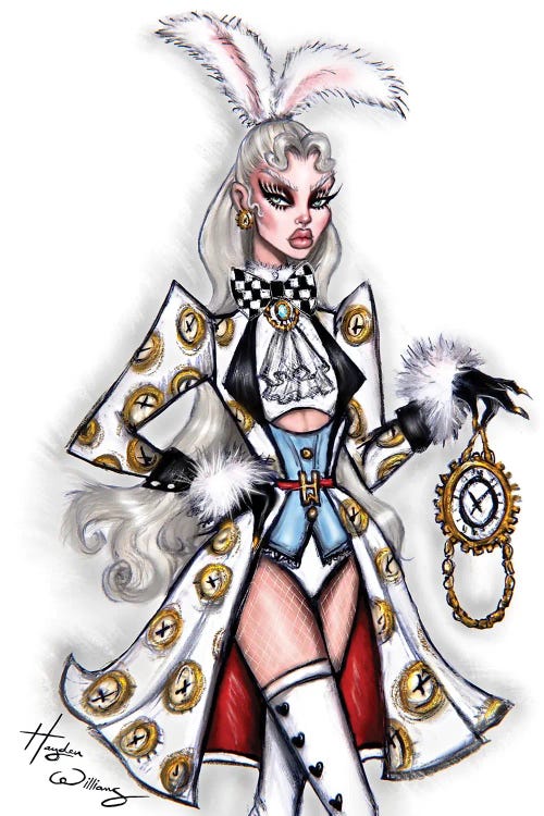 The White Rabbit by Hayden Williams wall art