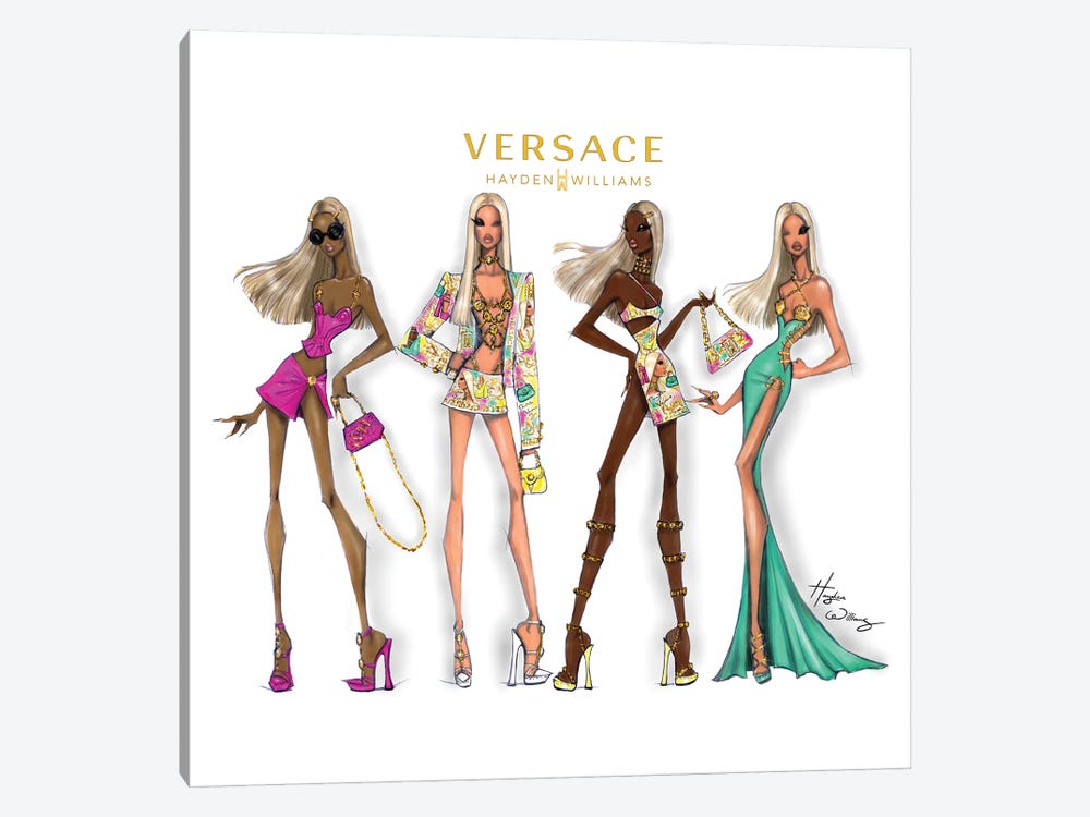 Versace x Hayden Williams by Hayden Williams 1-piece Art Print