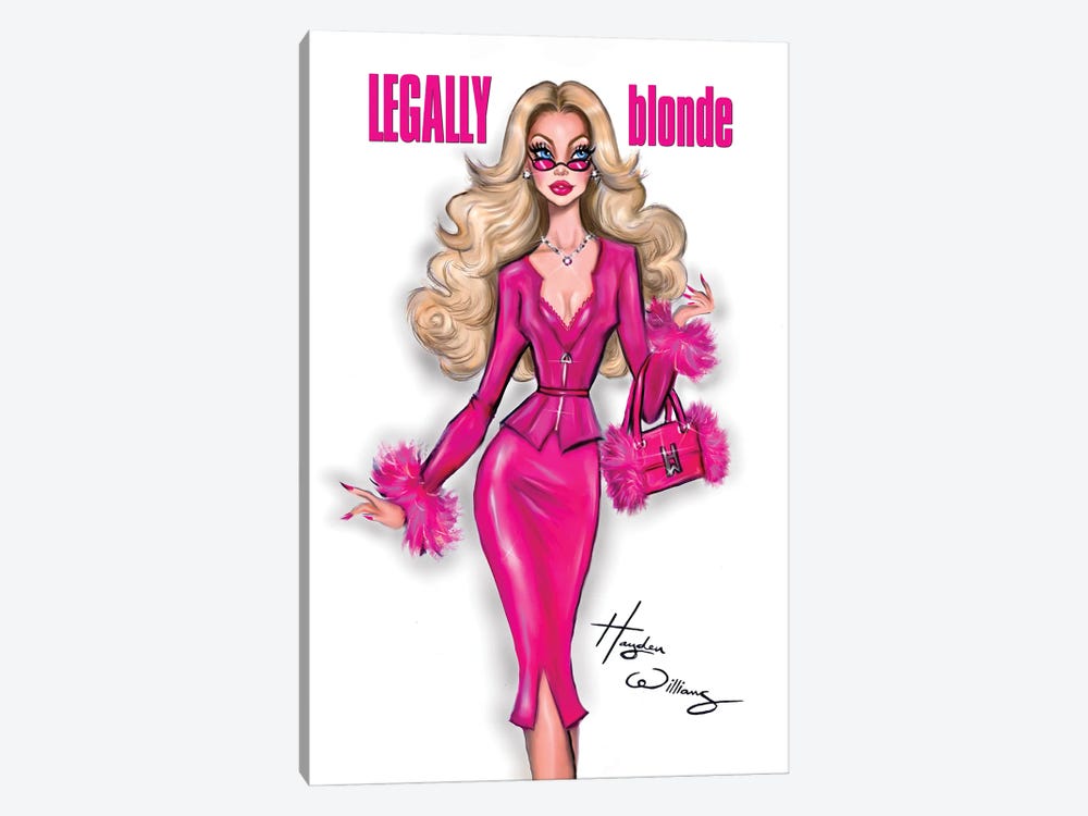 Legally Blonde 1-piece Canvas Art Print