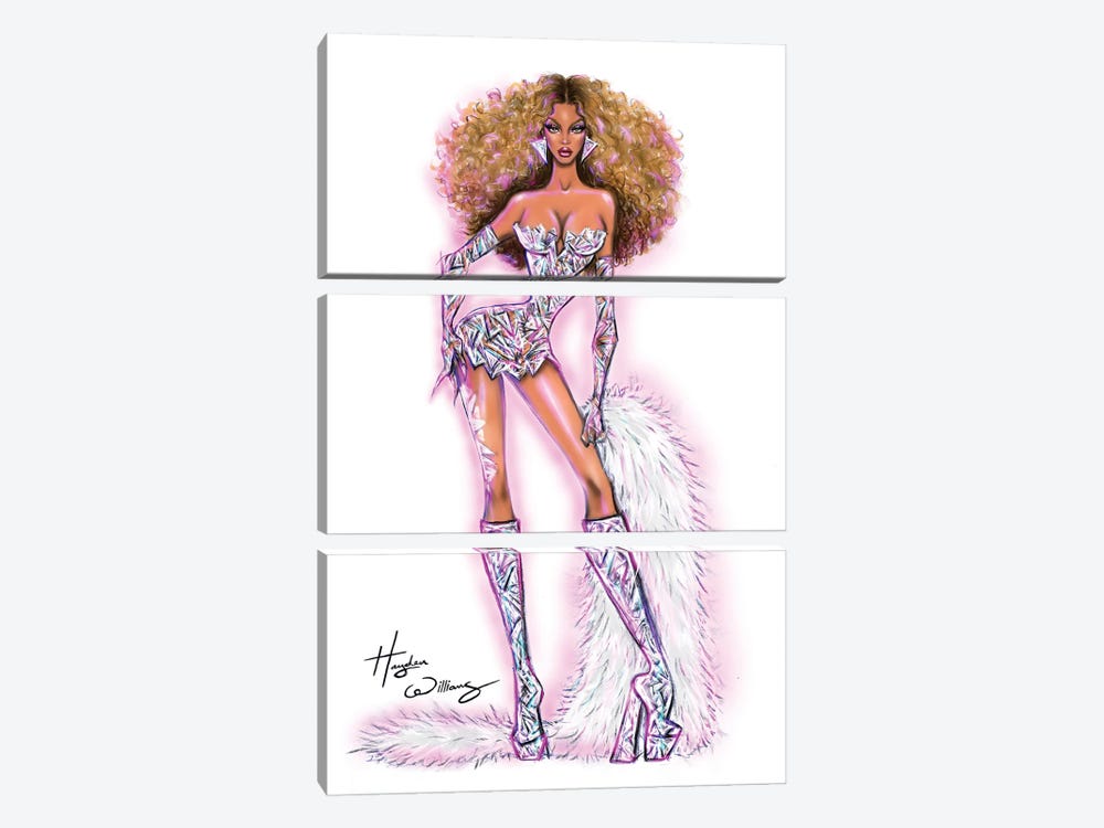 Beyoncé - Break My Soul by Hayden Williams 3-piece Canvas Artwork