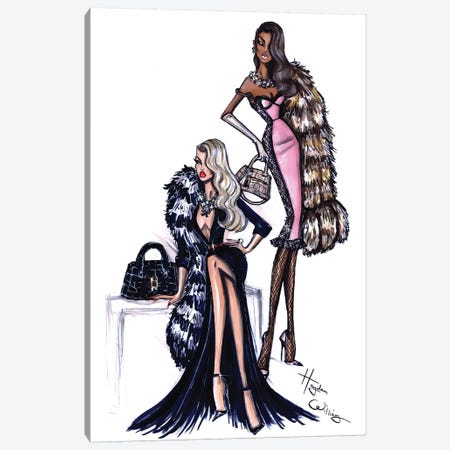 Two Can Play Canvas Print #HWI20} by Hayden Williams Canvas Print
