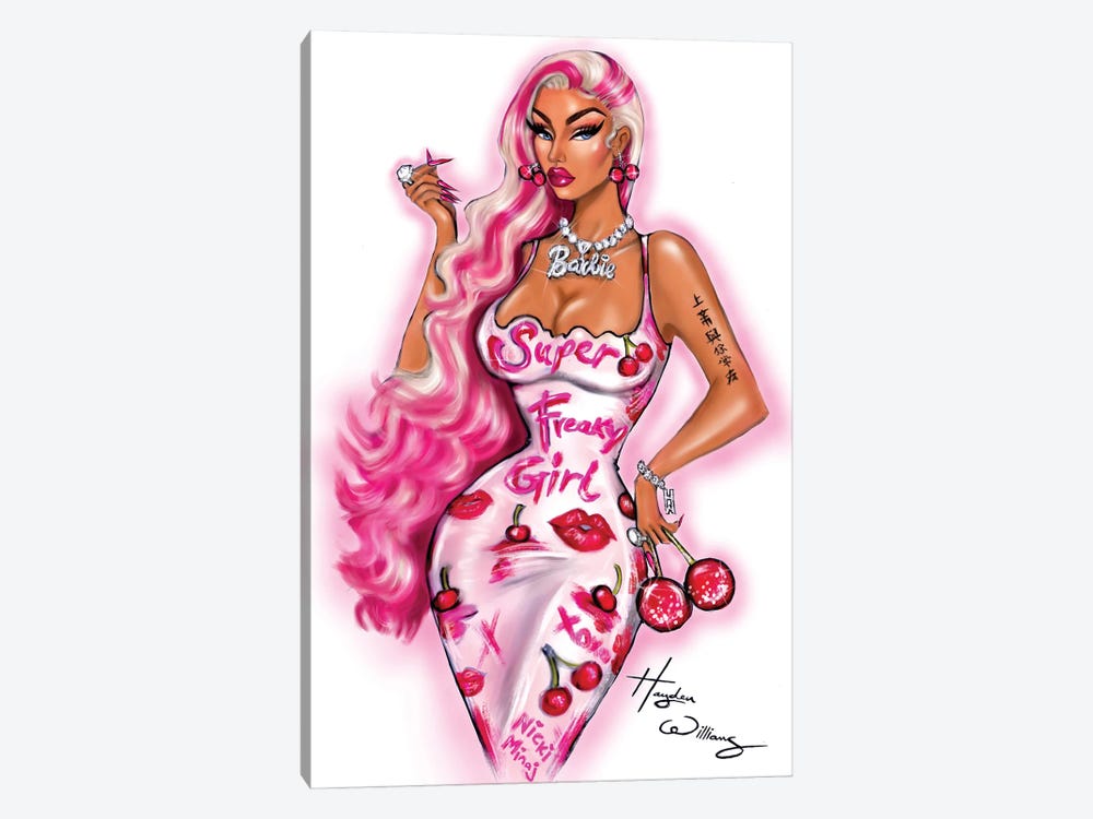 Nicki Minaj by Hayden Williams 1-piece Art Print