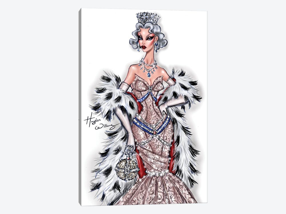 The Queen Tribute by Hayden Williams 1-piece Canvas Print