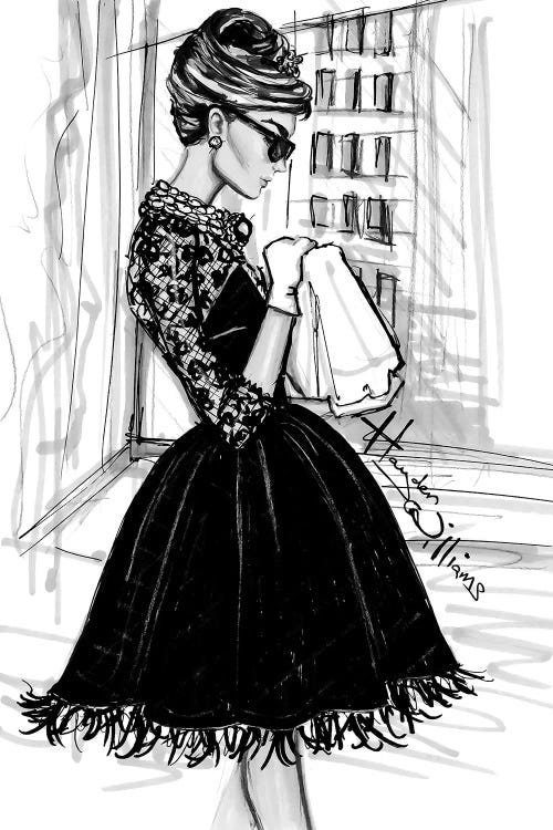 Breakfast at Tiffany's by Hayden Williams wall art