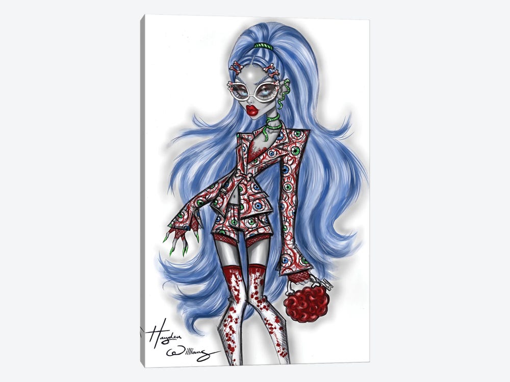 Ghoulia Yelps by Hayden Williams 1-piece Art Print