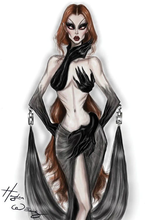 Demon Chokehold by Hayden Williams wall art