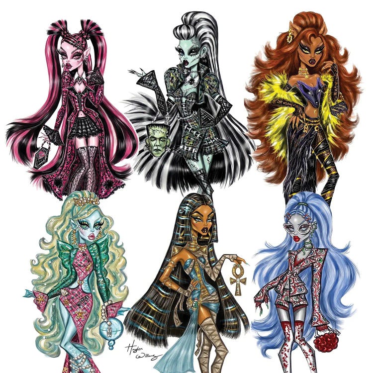 Monster high art online