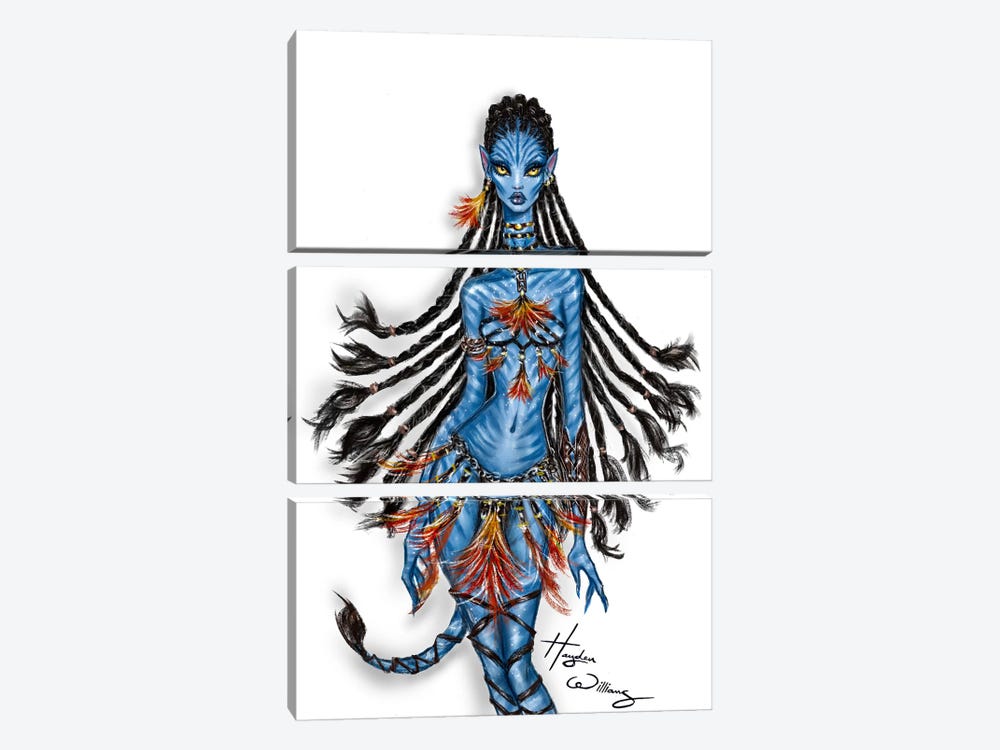 Avatar by Hayden Williams 3-piece Art Print