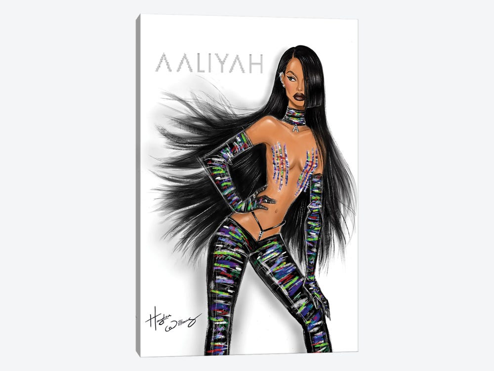 Aaliyah 2023 by Hayden Williams 1-piece Canvas Art