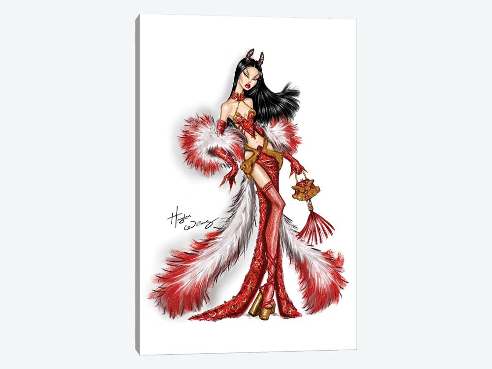 Lunar New Year 2023 - Year of the Rabbit by Hayden Williams 1-piece Canvas Print