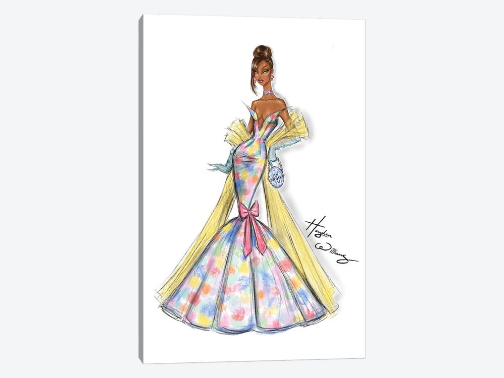 Spring Couture 2023 by Hayden Williams 1-piece Canvas Art Print
