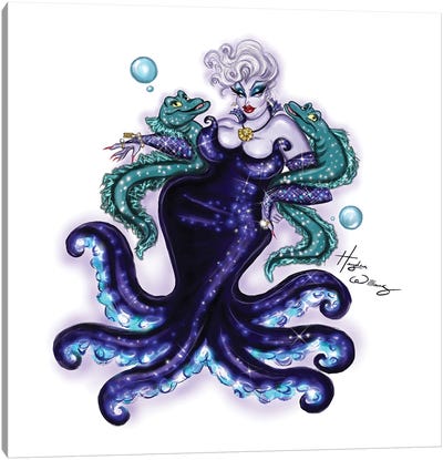 Ursula 2023 Canvas Art Print - Fashion Illustrations