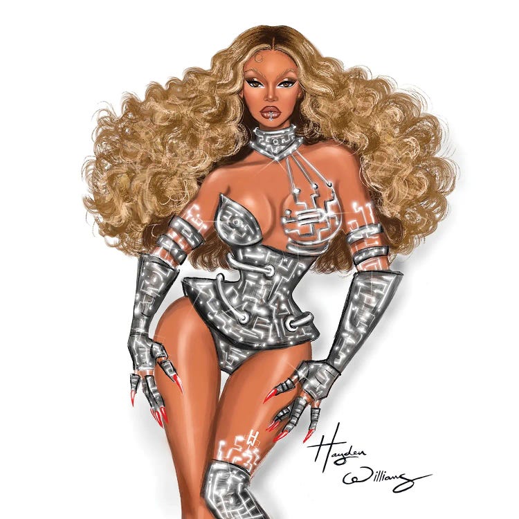 Beyoncé Renaissance World Tour by Hayden Williams wall art