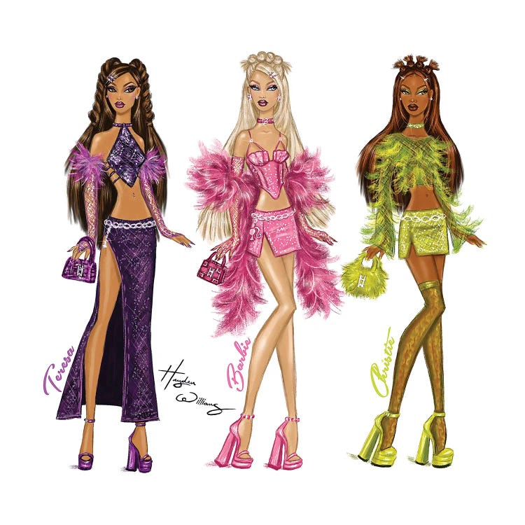 Barbie, Teresa and Christie