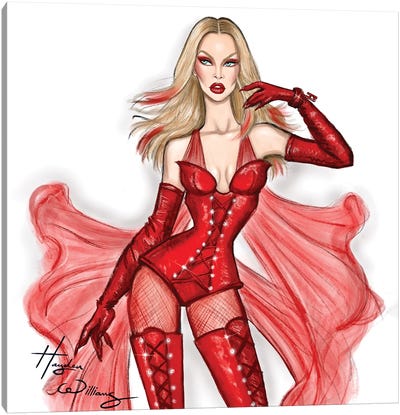 Kylie Minogue Canvas Art Print - Hayden Williams