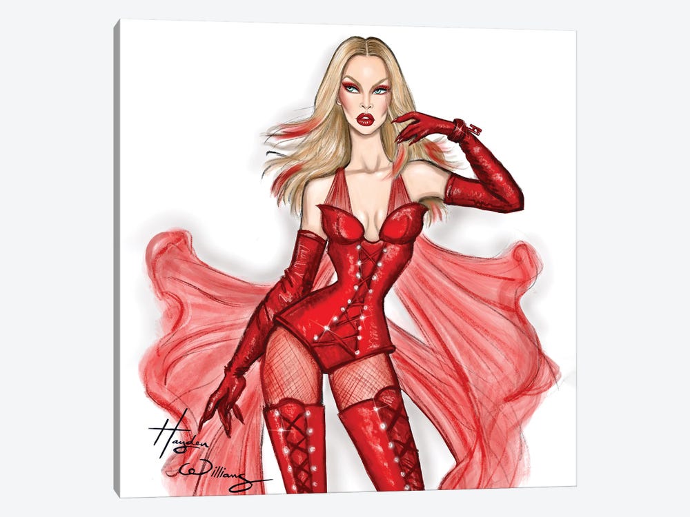 Kylie Minogue by Hayden Williams 1-piece Art Print