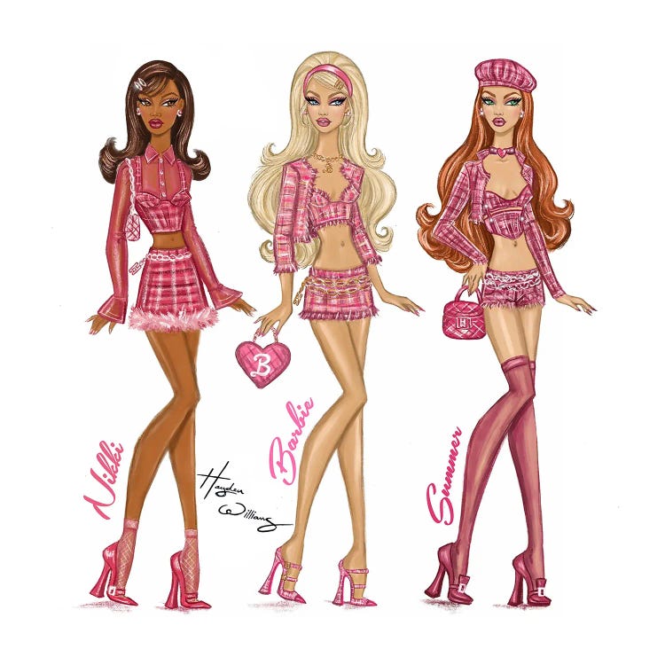 Barbiecore - Nikki, Barbie, and Summer