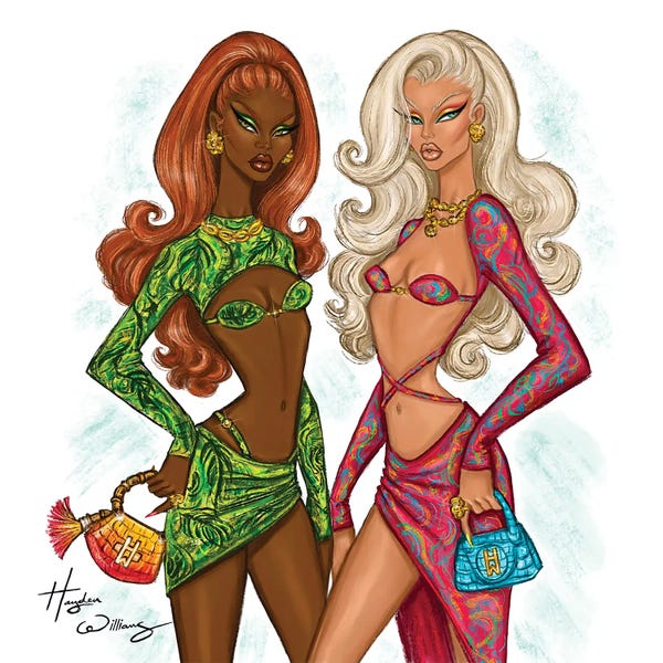 Women's Swimsuits: Tropical Glamour by Hayden Williams