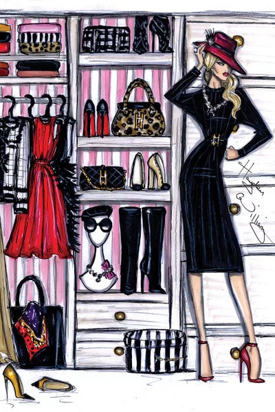 Fashion Illustrations: Fashion Closet I by Hayden Williams