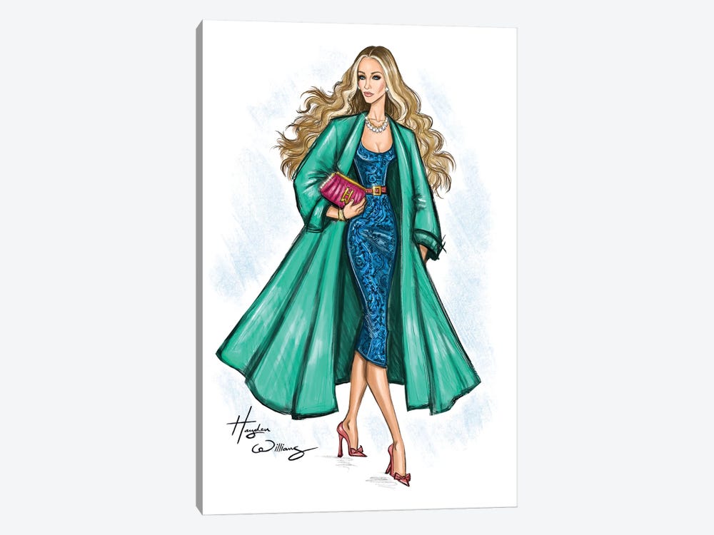 Carrie Bradshaw - And Just Like That... by Hayden Williams 1-piece Canvas Art Print