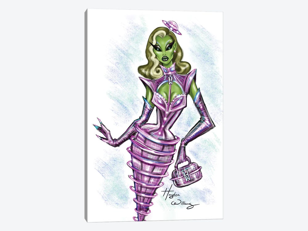Alien Invasion by Hayden Williams 1-piece Canvas Art Print