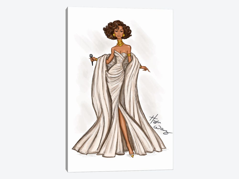 Whitney Houston by Hayden Williams 1-piece Canvas Artwork