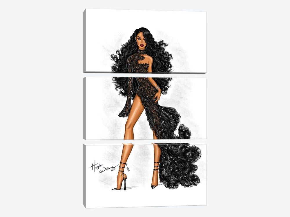 Aaliyah 22nd Anniversary II by Hayden Williams 3-piece Canvas Art
