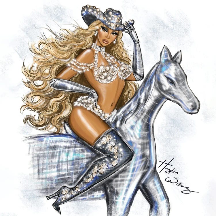 Beyoncé Renaissance by Hayden Williams wall art