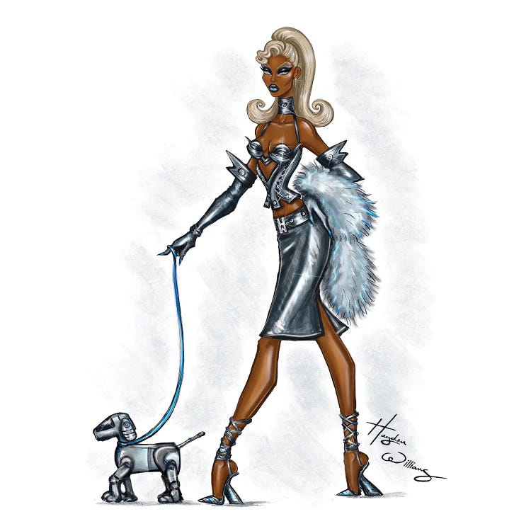 Into the Afro-Future by Hayden Williams wall art