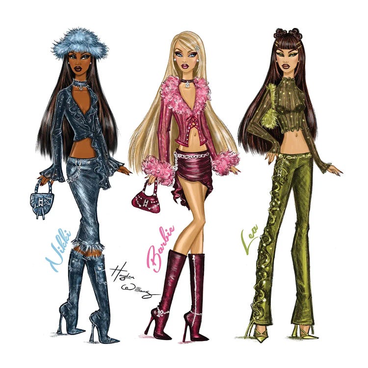 Barbie Fashion Fever - Nikki, Barbie and Lea