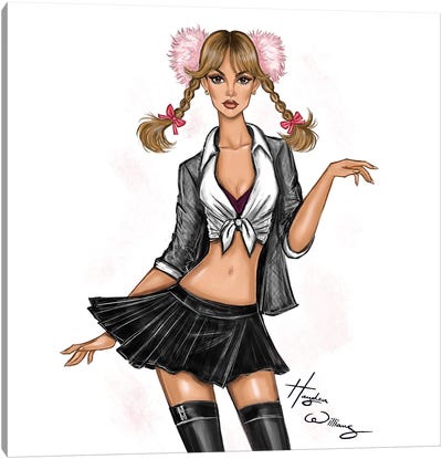 Britney Spears - Baby One More Time 25th Anniversary Canvas Art Print - Hayden Williams