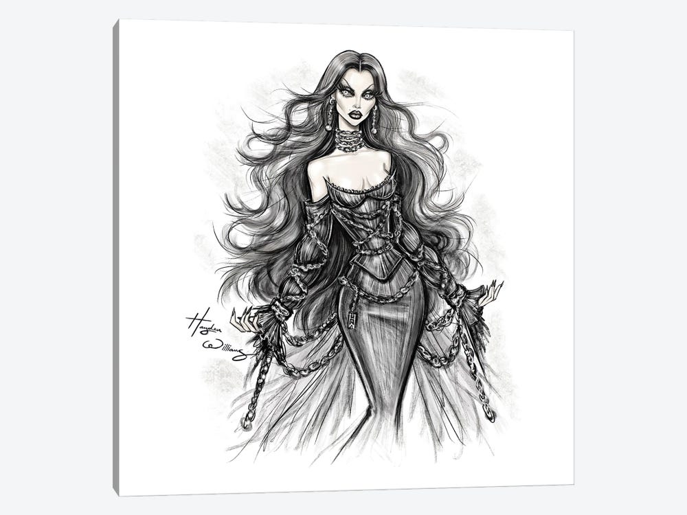 Rattling Chains in Haunt Couture by Hayden Williams 1-piece Canvas Print