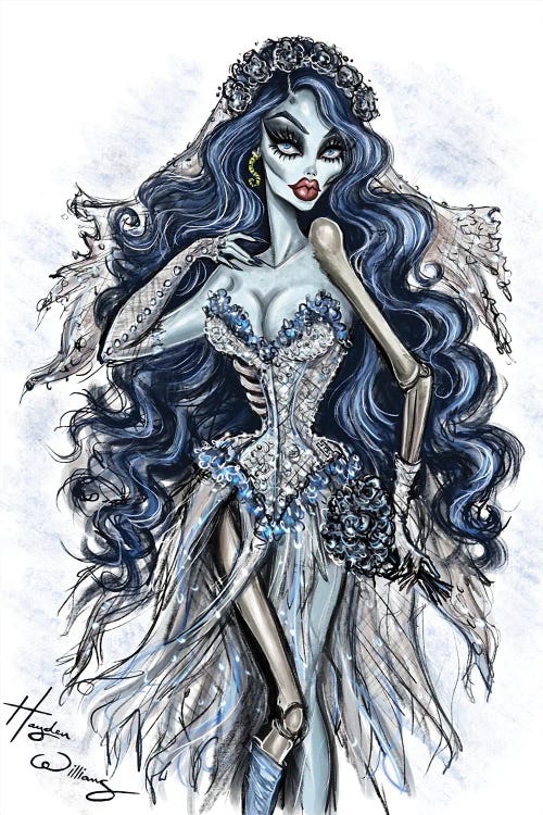 Corpse Bride by Hayden Williams wall art