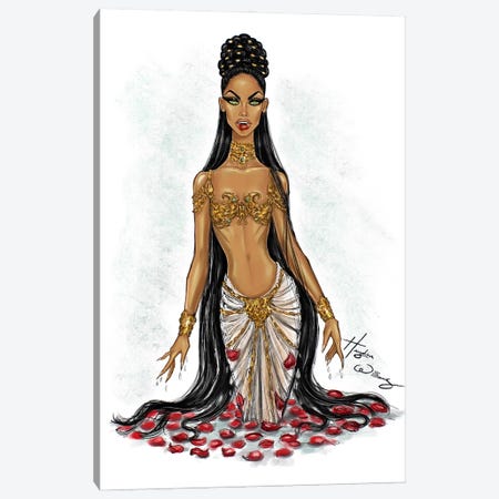 Queen Of The Damned - Akasha Canvas Print #HWI341} by Hayden Williams Art Print