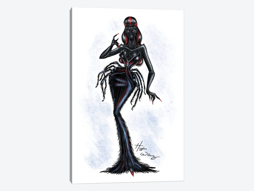 Black Widow by Hayden Williams 1-piece Canvas Art Print