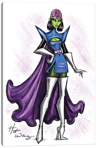 Powerpuff Girls Villains - Mojo Jojo Canvas Art Print - Hayden Williams