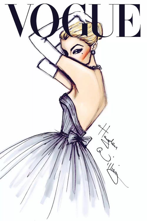 J'adore Vogue by Hayden Williams wall art