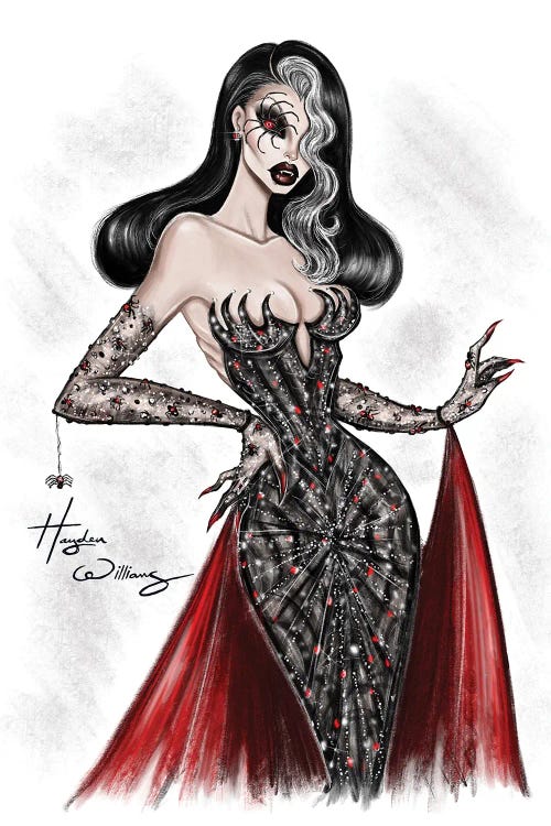 Entangled In Her Web - Halloween 2023 by Hayden Williams wall art