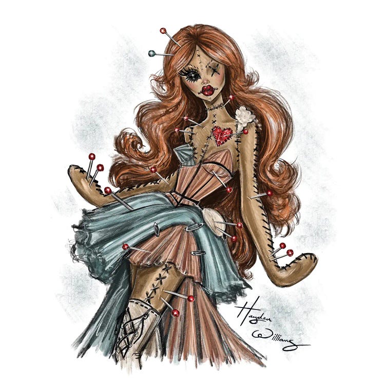 Voodoo Fashion Doll by Hayden Williams wall art