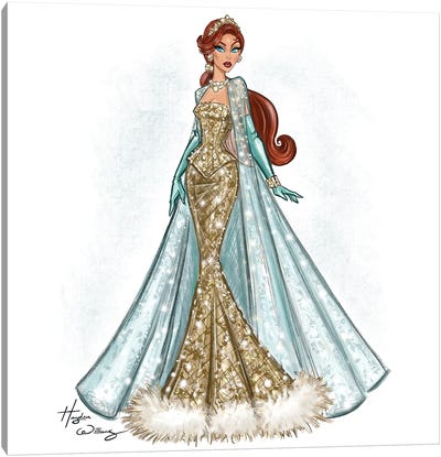 Princess Anastasia Canvas Art Print - Princes & Princesses